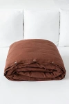 Magiclinen Linen Duvet Cover In Chocolate Brown At Urban Outfitters