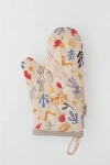 Magiclinen Linen Oven Mitt In Abstract Print At Urban Outfitters