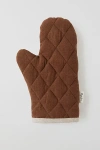 Magiclinen Linen Oven Mitt In Chocolate Brown At Urban Outfitters