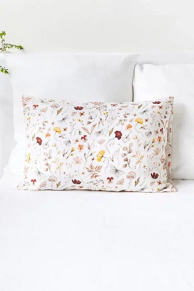 Magiclinen Linen Pillowcase In Meadow Print At Urban Outfitters