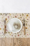 Magiclinen Linen Placemat Set In Botanical Print At Urban Outfitters
