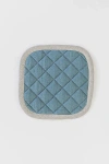 Magiclinen Linen Pot-holder In Gray Blue