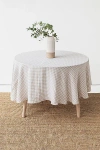 Magiclinen Linen Tablecloth In Natural Gingham At Urban Outfitters