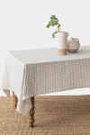 Magiclinen Linen Tablecloth In Natural Gingham At Urban Outfitters