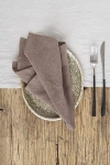 Magiclinen Napkin Set In Mocha At Urban Outfitters
