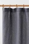Magiclinen Shower Curtain In Charcoal Grey At Urban Outfitters In Gray