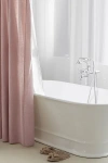 Magiclinen Shower Curtain In Woodrose At Urban Outfitters In Pink