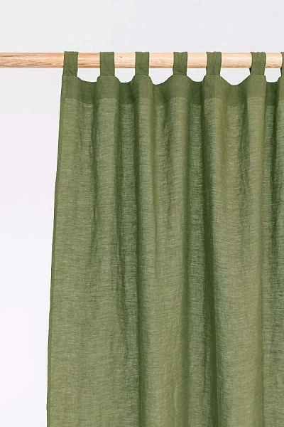 Magiclinen Tab Top Linen Curtain Panel