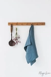Magiclinen Tea Towel In Gray Blue