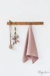 Magiclinen Tea Towel In Woodrose