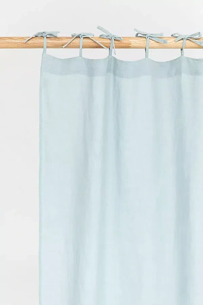 Magiclinen Tie Top Linen Curtain Panel