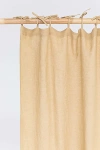 Magiclinen Tie Top Linen Curtain Panel