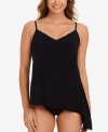 Magicsuit Indiglow Alex Underwire Tankini Top In Black