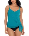 Magicsuit Alex Side-tie Underwire Tankini Top In Multi