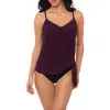 Magicsuit ® Alex Tankini Top In Brown