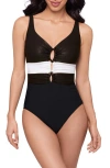 Magicsuit ® Block Party Alice One-piece Swimsuit In Black