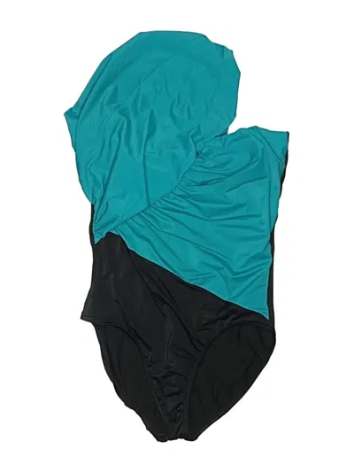 Pre-owned Magicsuit Bodysuit In Blue