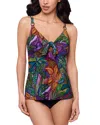 Magicsuit Cactus Flower Akikio Tankini Top In Multi