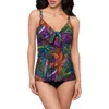 Magicsuit Cactus Flower Akikio Tankini Top In Green