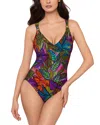 Magicsuit Cactus Flower Dakota One Piece Swimsuit In Multi