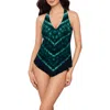 Magicsuit ® Carezza Taylor Underwire One-piece Swimsuit In Green