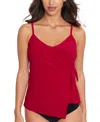 Magicsuit Carma Tankini In Vamp Red
