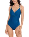 Magicsuit Celeste Cordon Bleu One Piece Swimsuit In Blue