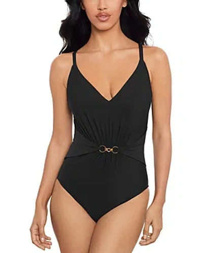 Magicsuit Chain Link Gianna One Piece Swimsuit In Black