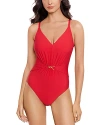 Magicsuit Women's Chain Link Gianna One-piece Swimsuit In Ginger