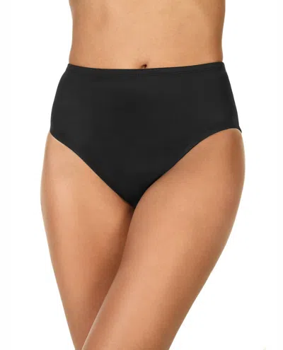MAGICSUIT CLASSIC BRIEF SWIM BOTTOM BIKINI IN MAG BLACK