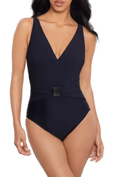 Magicsuit ® Faith Glimmer Twins One-piece Swimsuit In Black