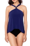 Magicsuit ® Faye Underwire Tankini Top In Blue