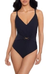 MAGICSUIT GIANNA CHAIN LINK ONE-PIECE SWIMSUIT