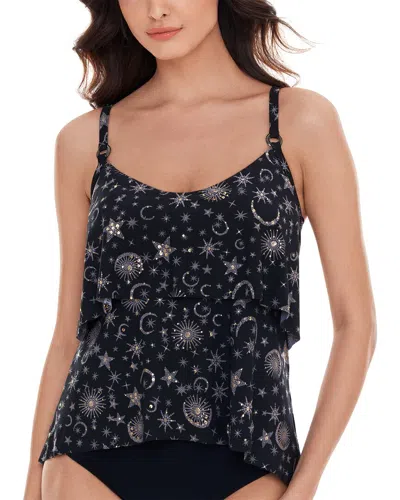 Magicsuit Grace Tankini In Black,gold