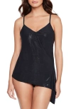 Magicsuit ® Indiglow Alex Side Tie Underwire Tankini Swim Top