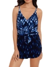 Magicsuit Women's Indio Kami Swim Dress In Blue,multi