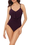 Magicsuit ® Isabel One-piece Swimsuit In Prune