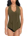 Magicsuit Izzy Tankini In Brown