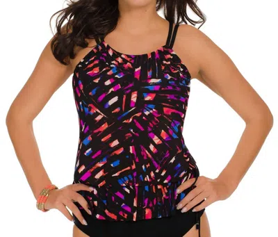 Magicsuit Jodi Underwire Tankini Top Bikini In Mag Kaleidoscope