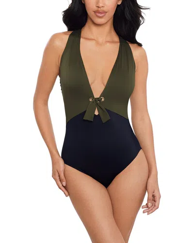 Magicsuit Juxtapose Halle One Piece Swimsuit In Green