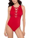 Magicsuit Juxtapose Steffi One Piece Swimsuit In Red