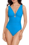 Magicsuit Marquis Kristi One Piece Swimsuit In Blue