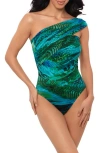 Magicsuit ® Margarita Goddess Convertible Strap One-piece Swimsuit In Blue Multi
