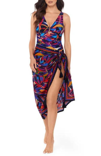 Magicsuit ® Mariachi Cotton Cover-up Pareo In Multi