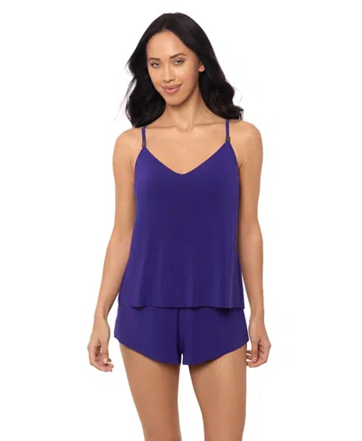 Magicsuit Mila Romper One-piece Swimsuit In Purple