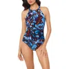 Magicsuit ® Monarch Amelia Open Back One-piece Swimsuit In Blue
