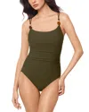 Magicsuit Moonstone Cady One Piece Swimsuit In Green