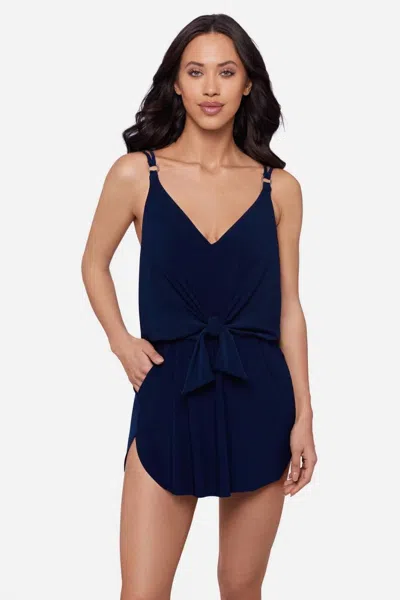 Magicsuit Obi One Kami One Piece In Navy In Blue