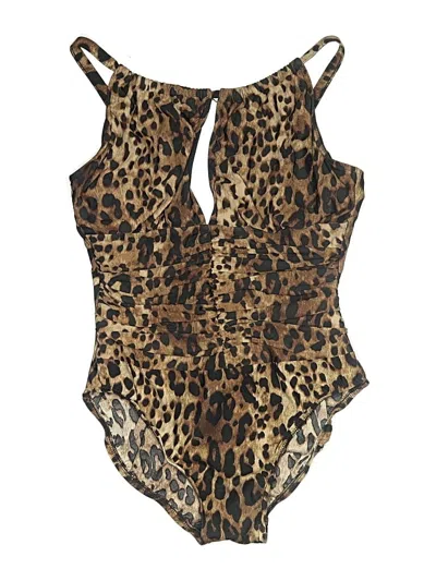 Pre-owned Magicsuit One Piece Swimsuit In Brown