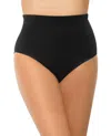 Magicsuit Retro High Waisted Tankini Bottom In Black
